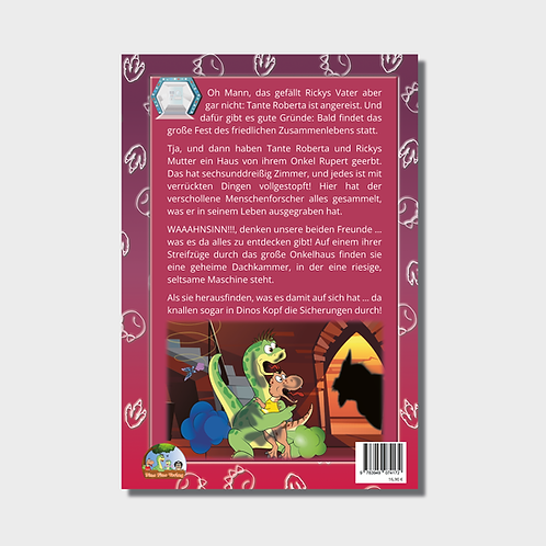 Dino Ricky Dino + Ricky – Kinderbuch über Detektivabenteuer & Rätsel (6-10 J.)