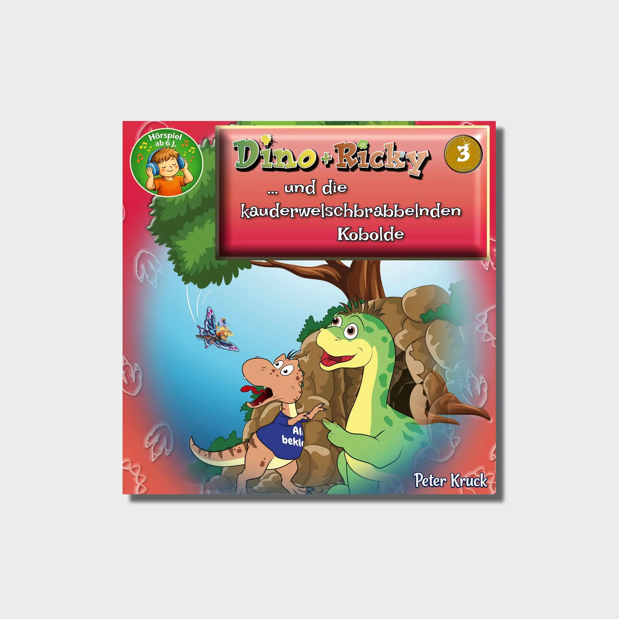 Das ist das Cover vom Hörspiel Dino + Ricky (3)