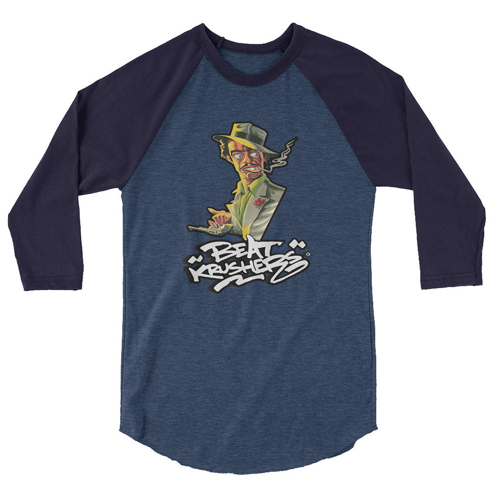 Thumbnail: Tin Tan Retro 3/4 sleeve raglan shirt