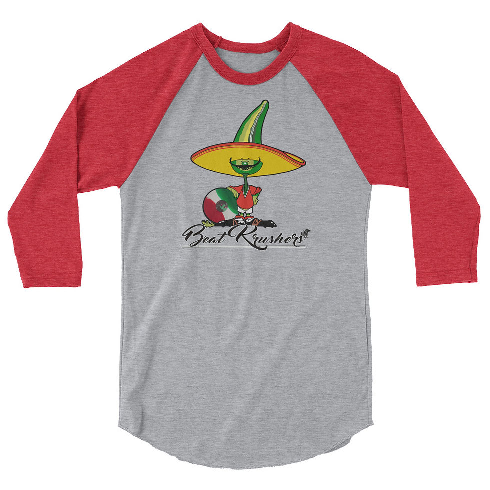 Thumbnail: El Chile 3/4 sleeve raglan shirt