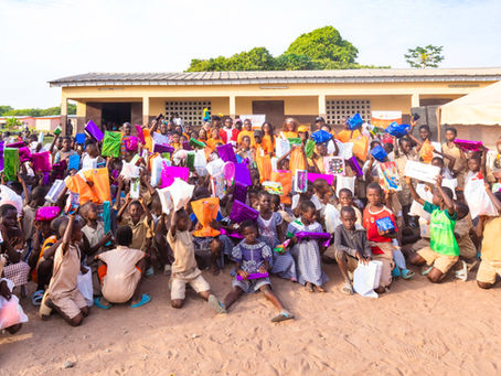 7eme édition de l’Arbre de Noël de Leaders de Demain à Boukébo