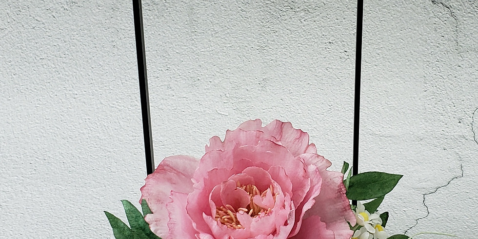 Peony & Daisy - Wafer Paper Flower Class