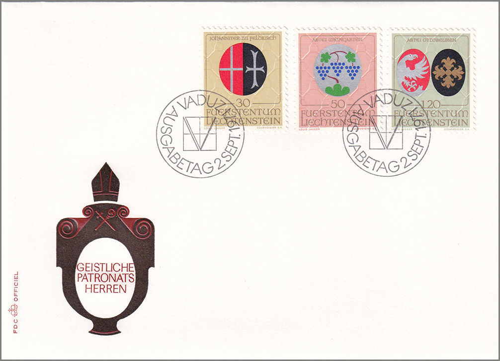 Ліхтенштейн 1971, КПД, Геральдика