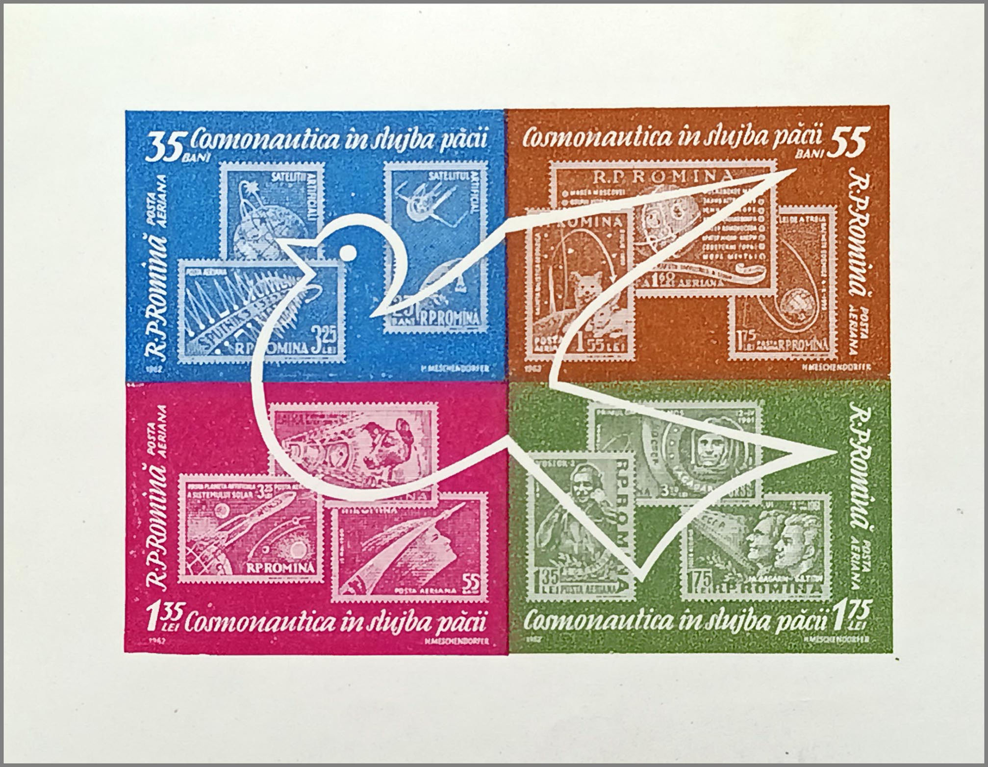 Румунія 1962, Космонавтика на службі миру, Mi Б-53
