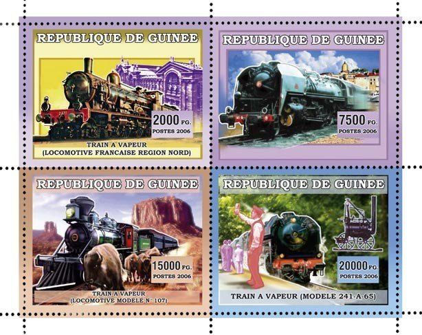 Прев'ю: Гвінея 2006, Потяги, 5 блоків