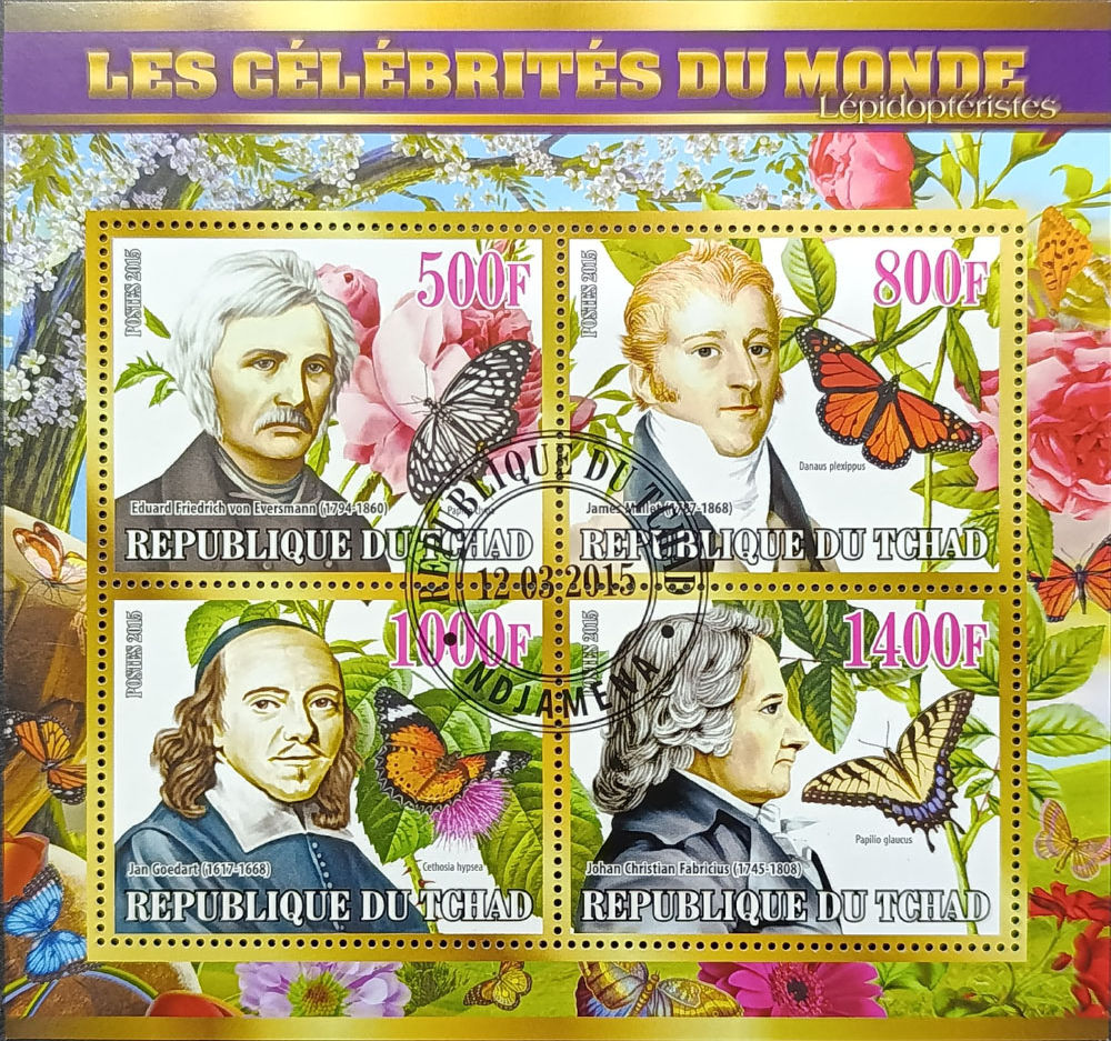 Чад 2015, Метелики, Вчені