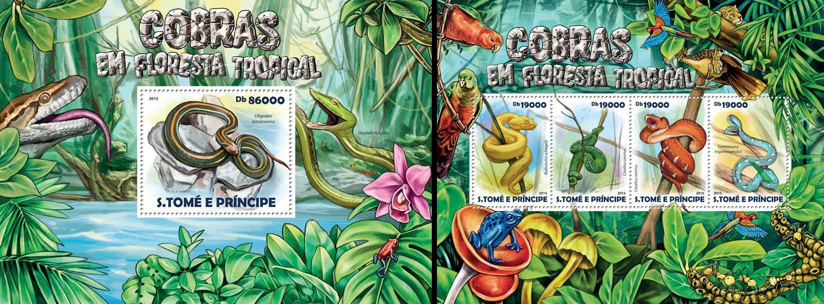 Сан-Томе та Прінсіпі 2015, Фауна Змії