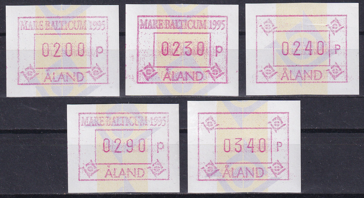 Аланди 1984-1995, Перші автоматичні марки