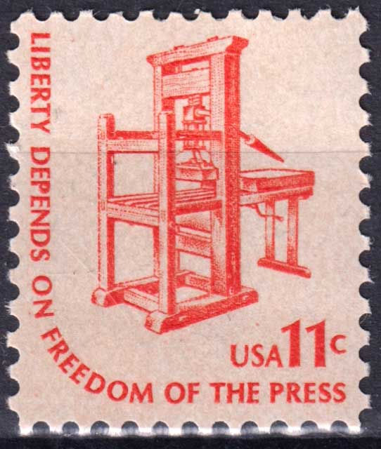 США 1975, Американа, Стандартна марка, Mi 1192