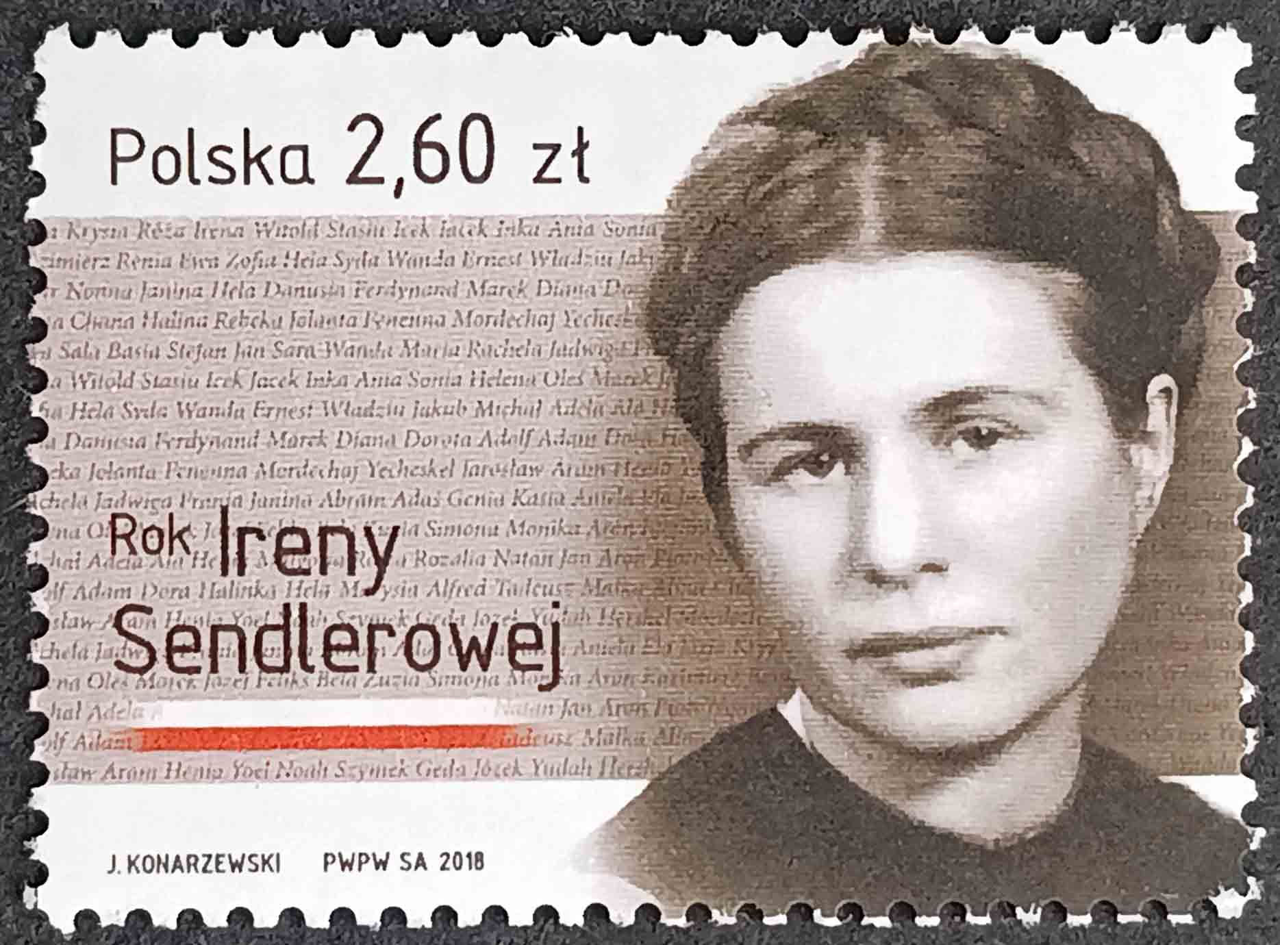 Польща 2018, Рік Ірени Сендлерової, MI 4980, MNH