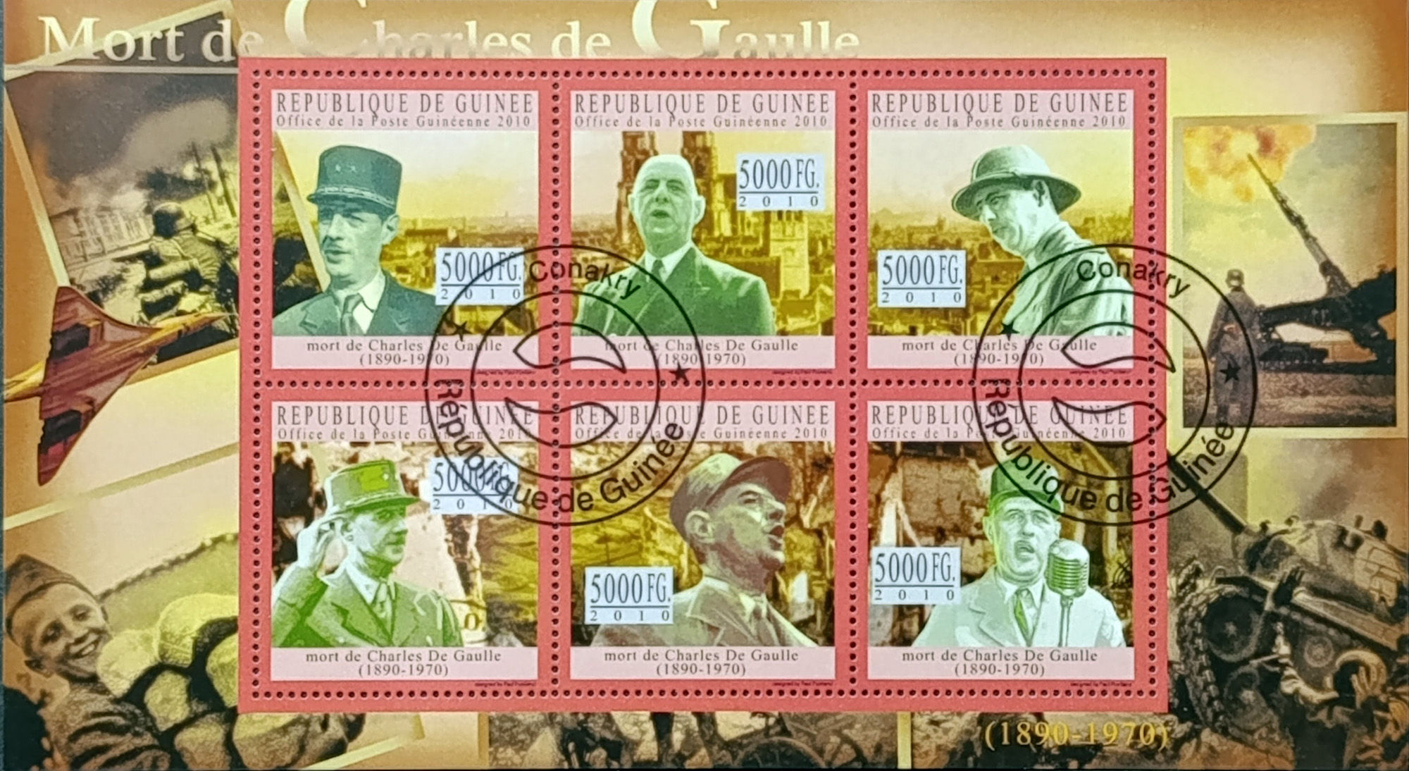Гвінея 2010, Шарль де Голль