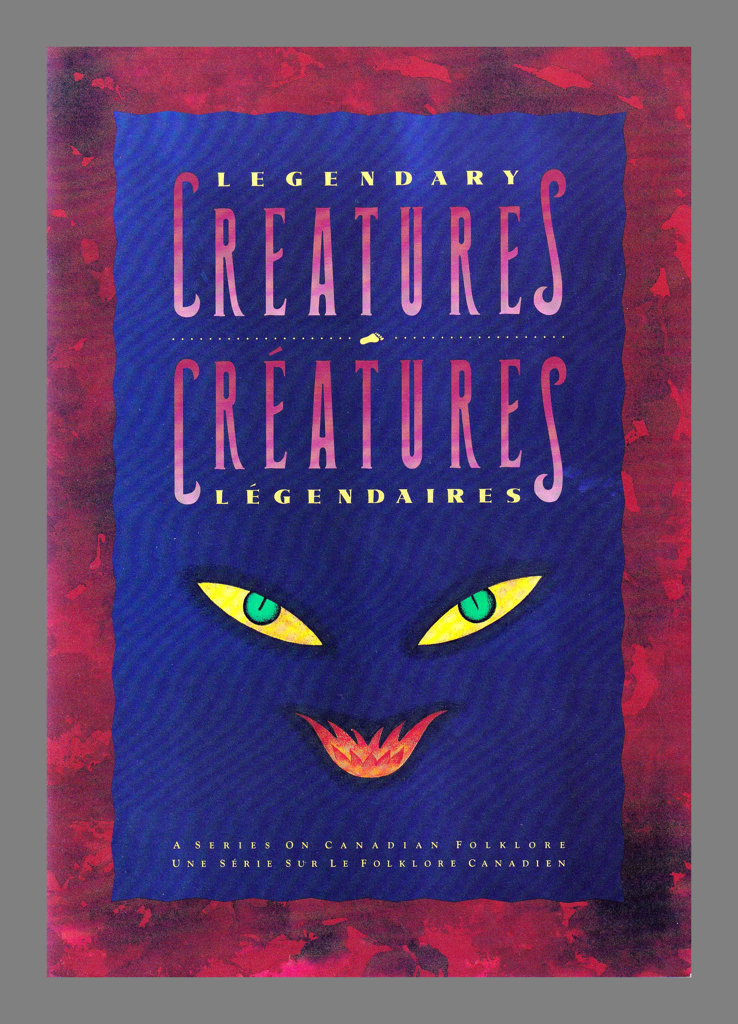 Канада 1990, Канадський фольклор, Тематична книга з марками та КПД