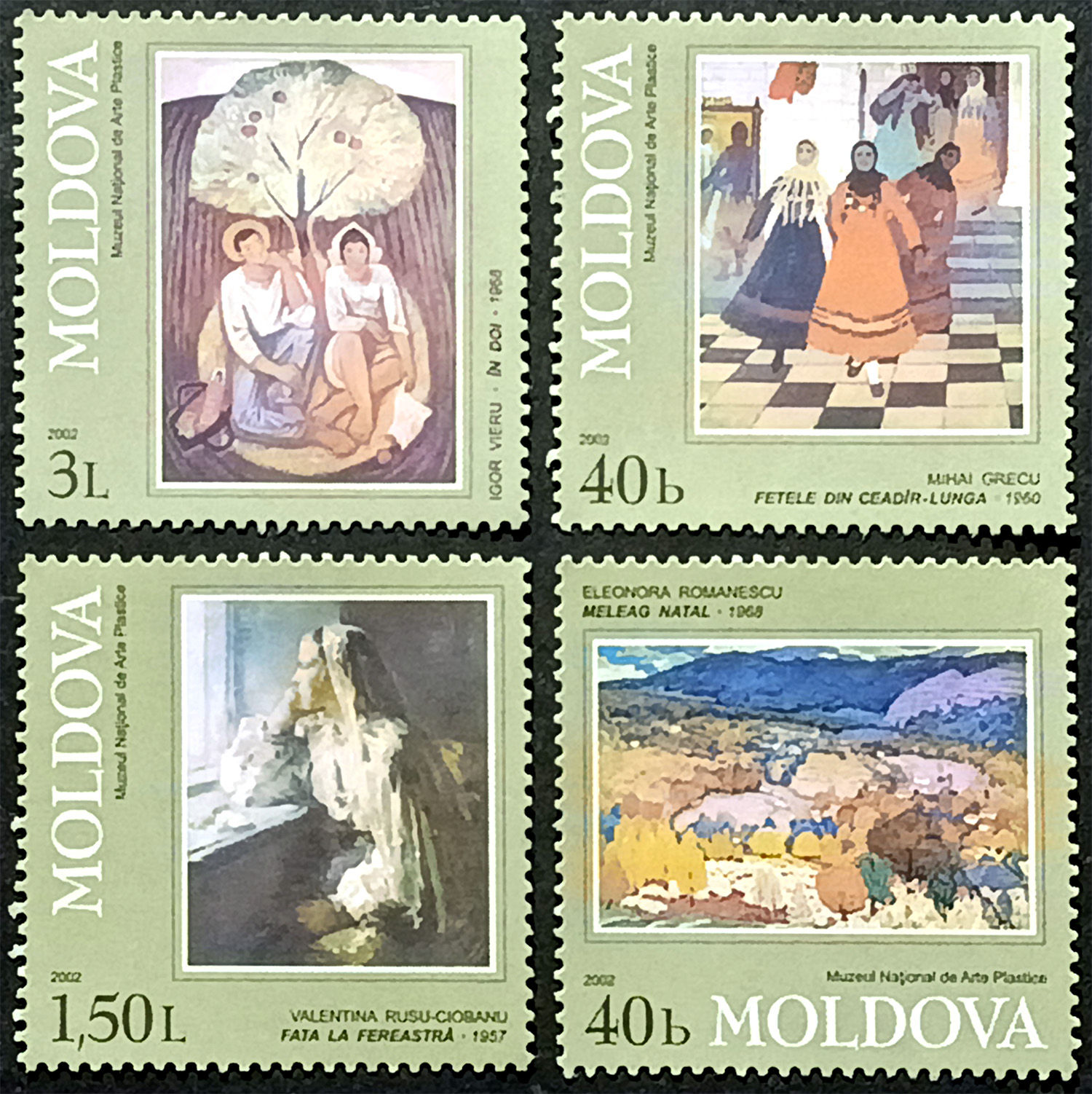 Молдова 2002, Мистецтво Молдови, MNH