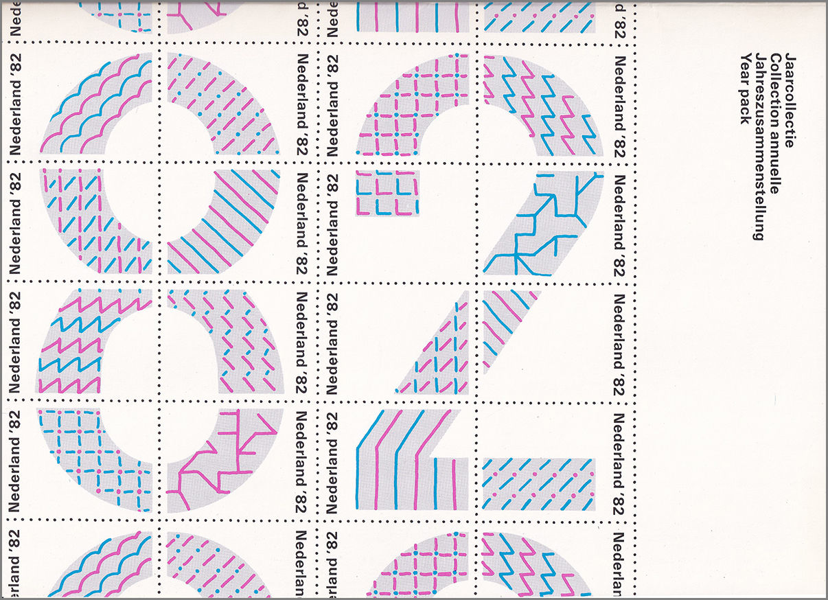 Нідерланди 1982, Річний набір, Мі 1198-1226, Б-24, MNH **