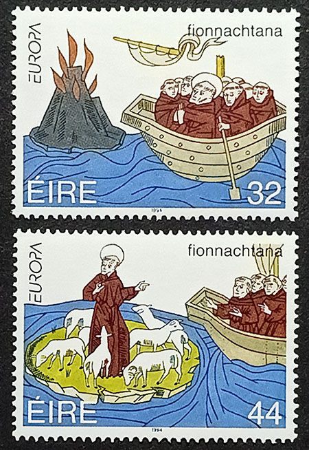 Ірландія 1994, Відкриття та винаходи, EUROPA, Мі 855-856