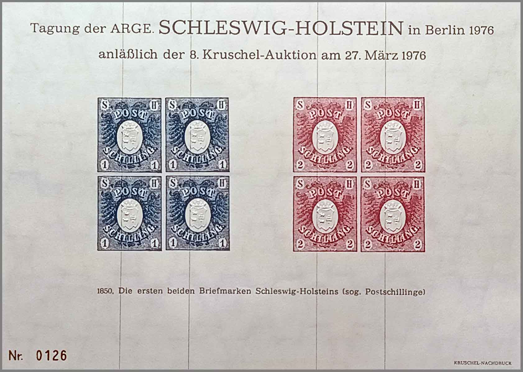 Німеччина 1976, Зустріч робочої групи Шлезвіг-Гольштейна