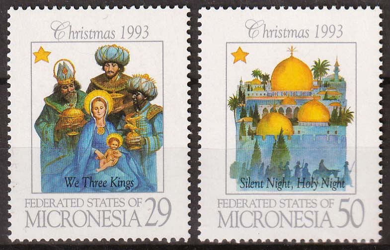 Мікронезія 1993, Різдво, Мі 317-318