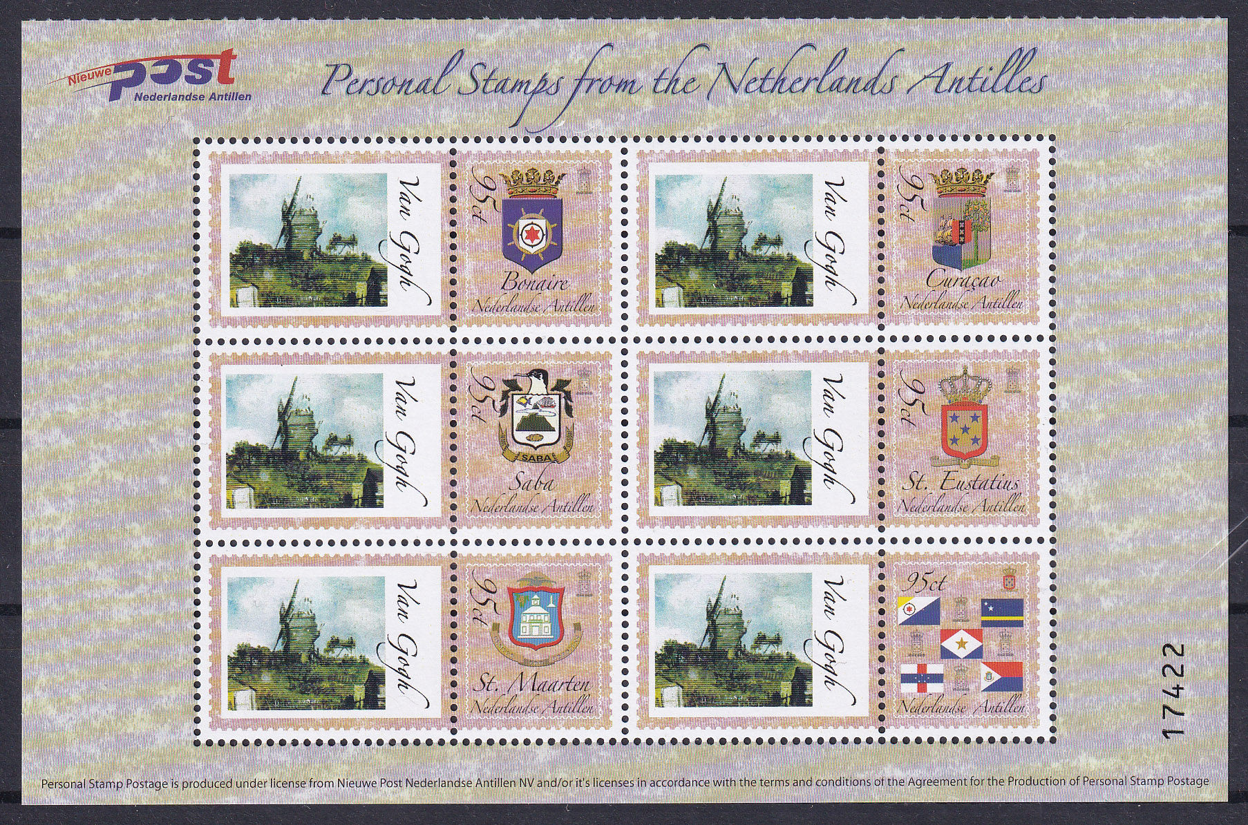 Антільскі острови 2004, Мистецтво Ван Гог