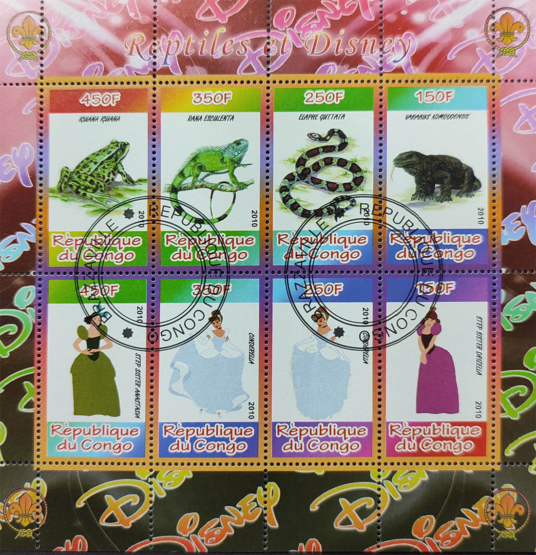 Конго 2010, Плазуни, Дісней