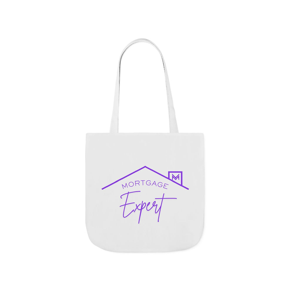 Thumbnail: Canvas Tote Bag, 5-Color Straps