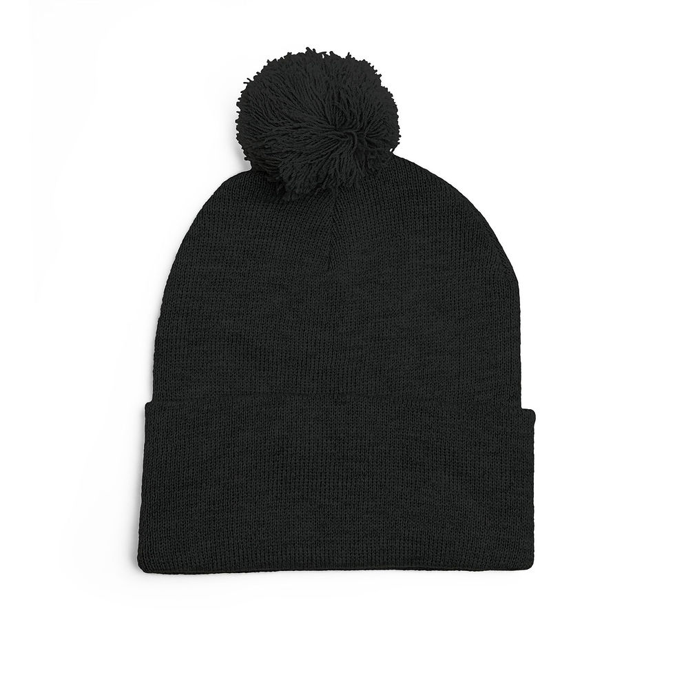 Thumbnail: Pom-Pom Knit Cap (Embroidery)