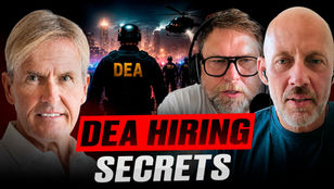 Jack McFarland records the DEA Hiring Secrets with Joel and Chad on The Chad & Cheese - HR's Most Dangerous Podcast. 