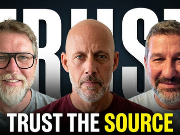 Joel, Chad, and Etan Bernstein recording the Candidate Fraud Stops Here episode of The Chad & Cheese - HR's Most Dangerous Podcast