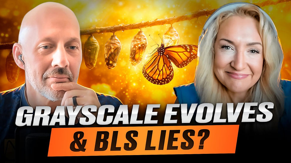 Chad and JT recording the Grayscale Evolves and BLS Lies? episode of The Chad & Cheese Podcast