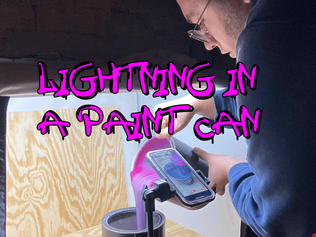 Lightning in a Paint Can