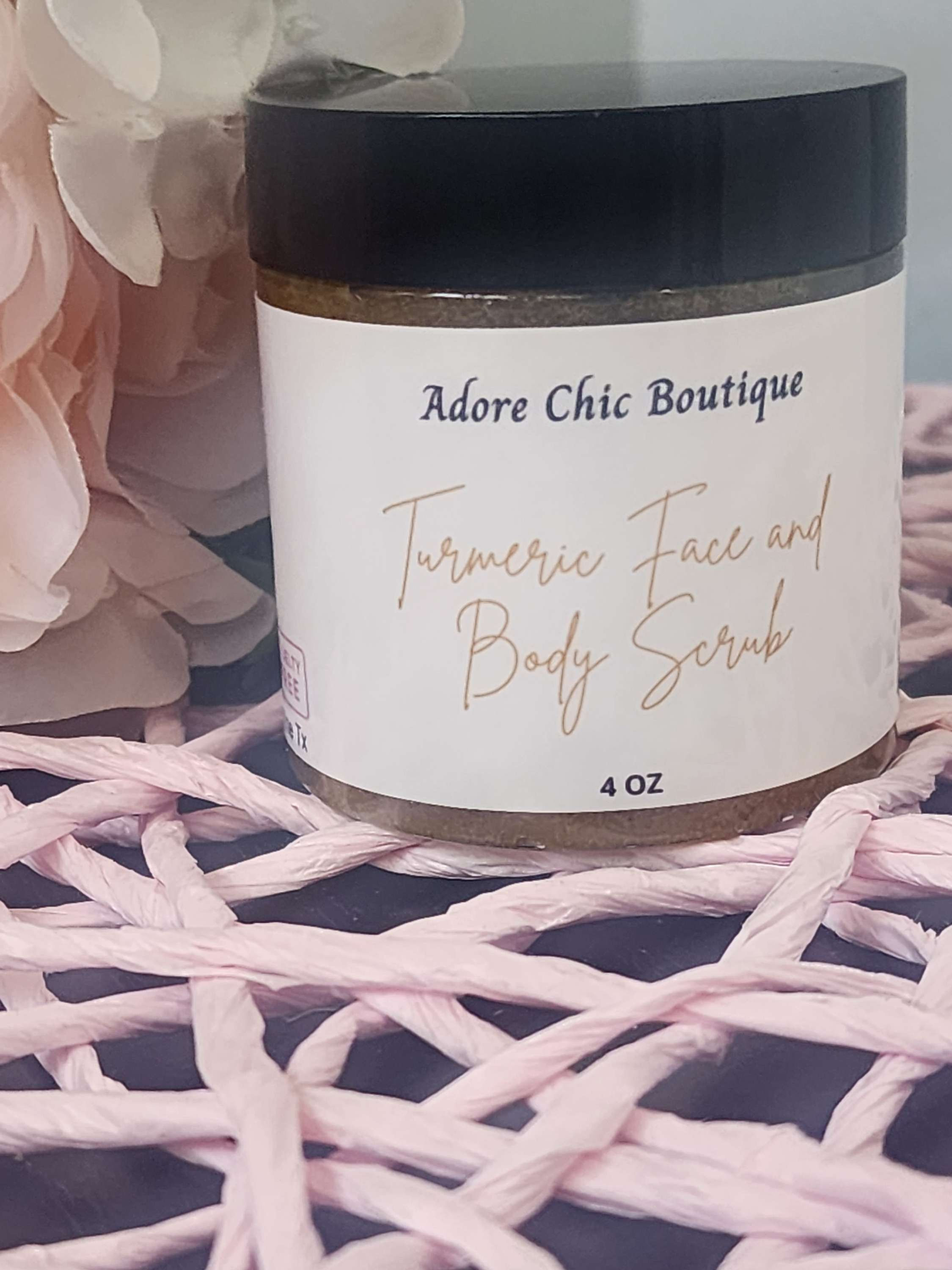 Turmeric Face and Body Scrub