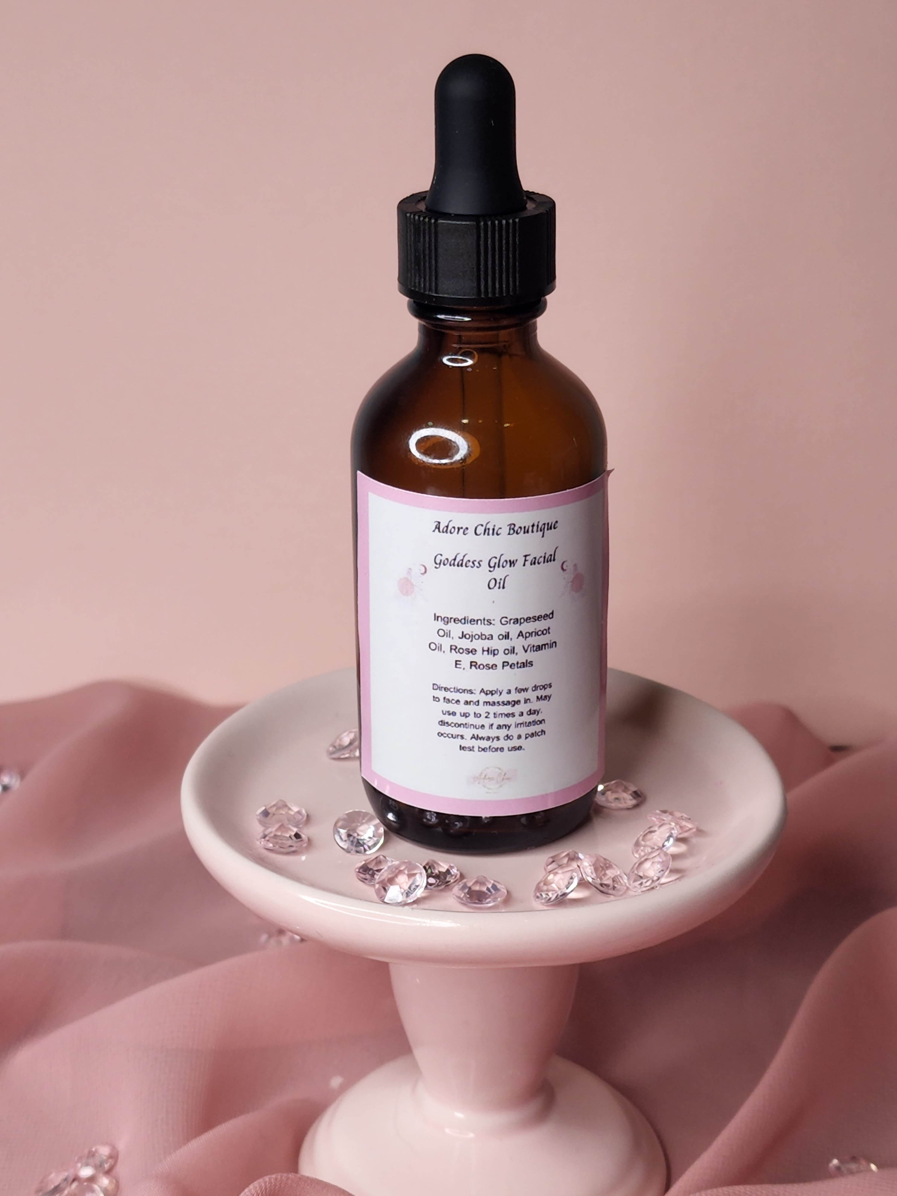Rose Infused Goddess Glow Facial Oil