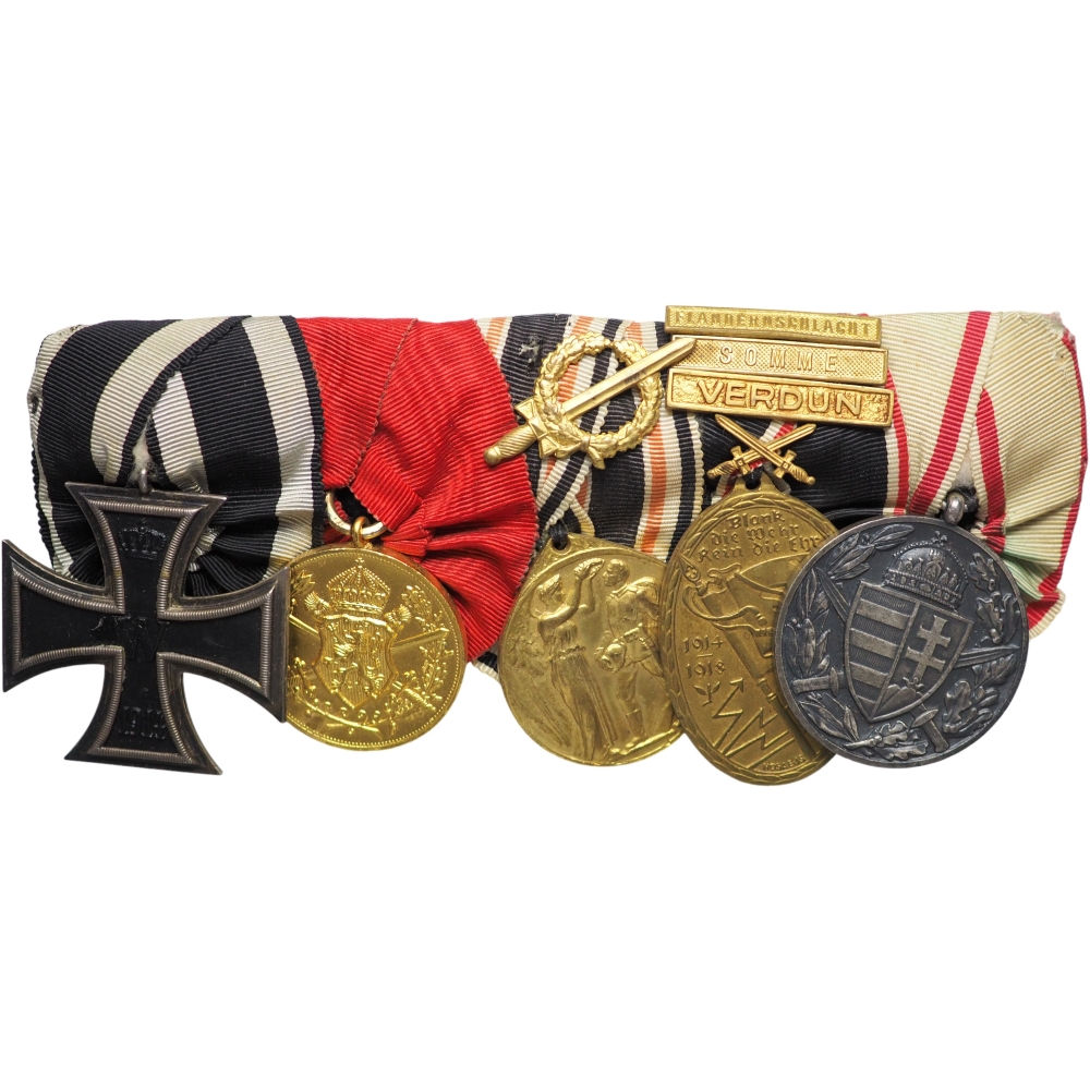 Ordensspange eines Soldaten im 1. Weltkrieg