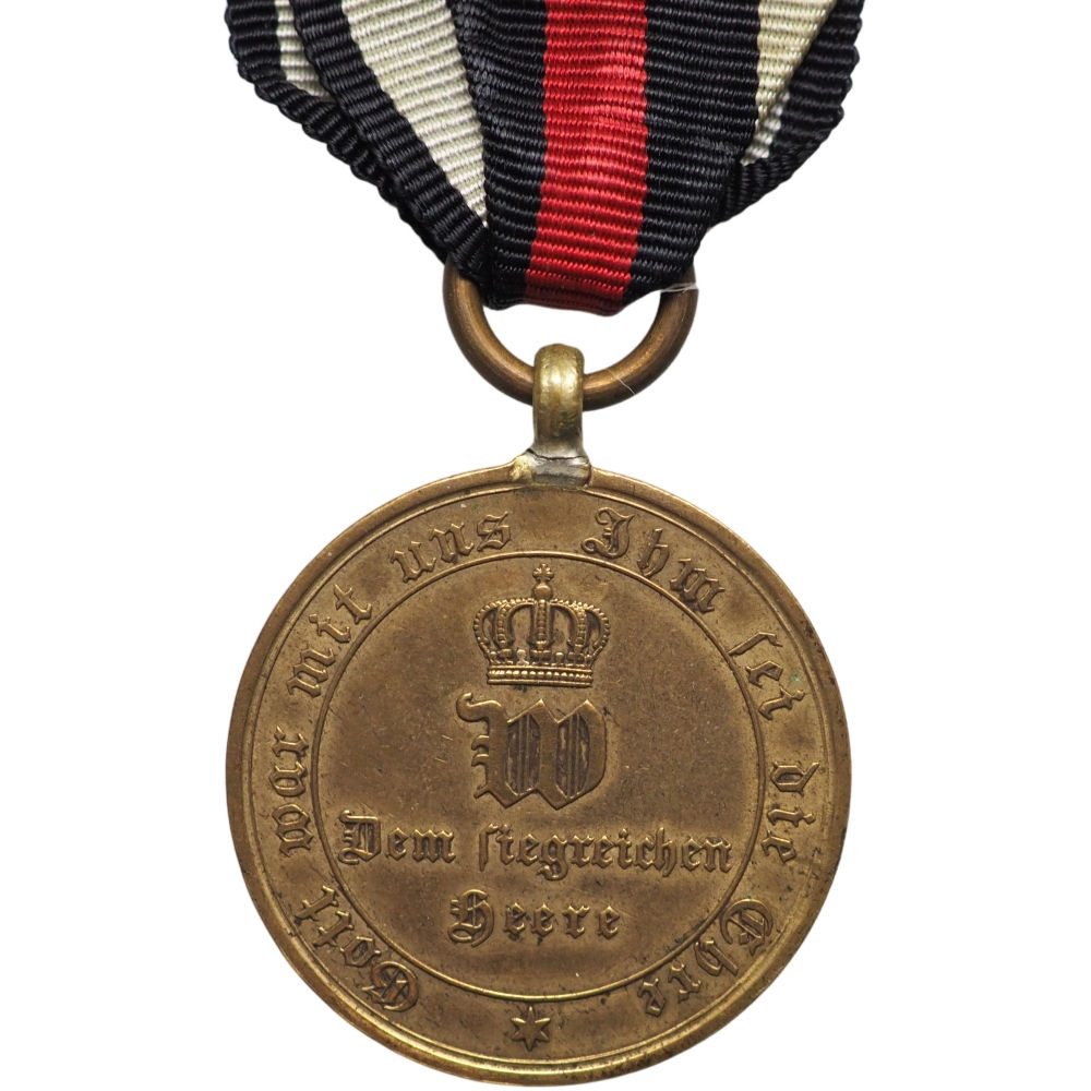 Preussen Königreich Kriegsdenkmünze für Kämpfer 1870/1871