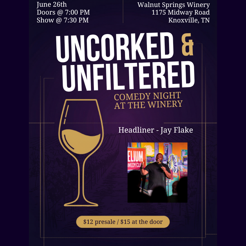 Uncorked & Unfiltered: Jay Flake Live!