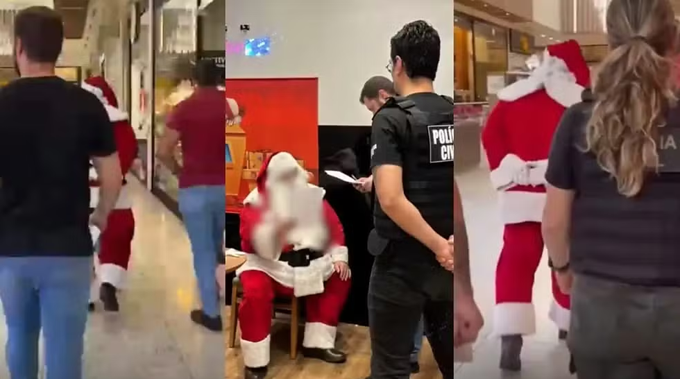 Homem que atuava como Papai Noel em shopping de SC é preso por estrupro de vulnerável