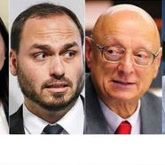 Carol de Toni e Amin lideram corrida ao Senado. Carluxo derrete.