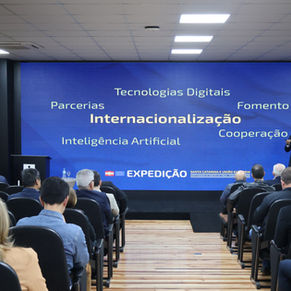 Empreendedores e pesquisadores da região de Chapecó conhecem oportunidades de fomento internacional com países da União Europeia