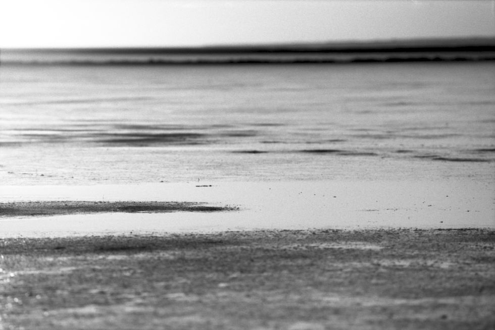 abstract foto of beach in northern germany