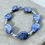 Thumbnail: Spectacular Sodalite teardrop bracelet 