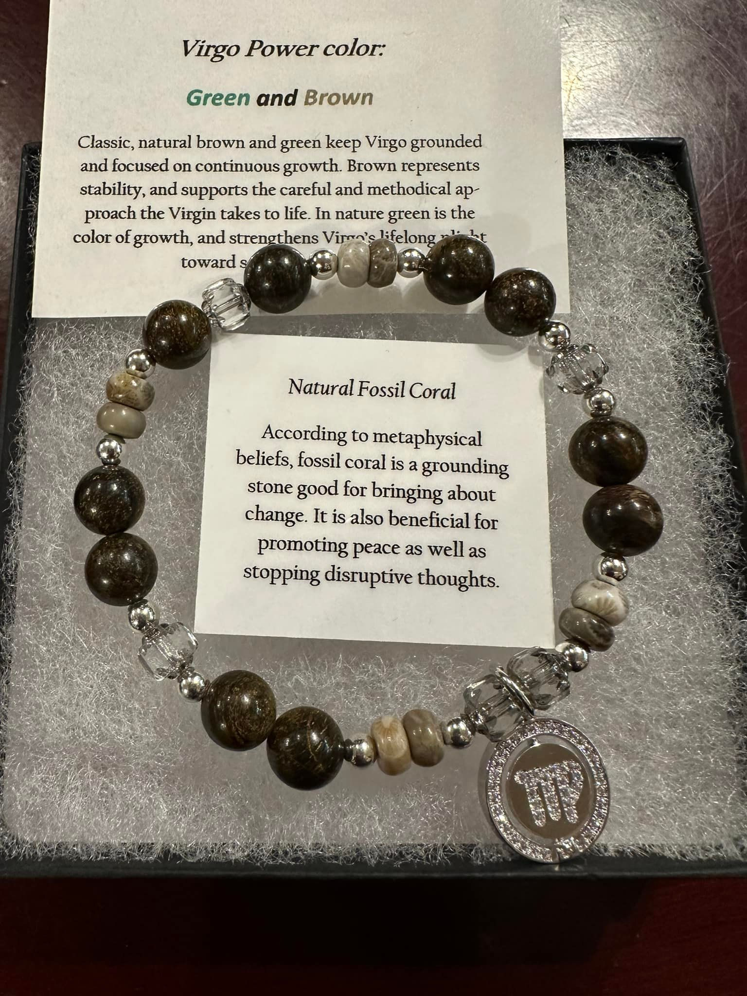 Virgo Power Color Zodiac Bracelet