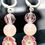 Thumbnail: Rose Quartz & faceted crystal bracelet 