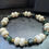 Thumbnail: Nephrite Jade & Natural River stone bracelet