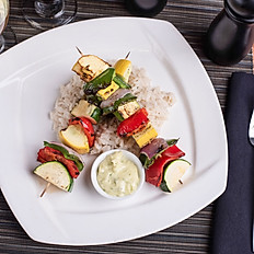 MARINATED VEGGIE KABOBS