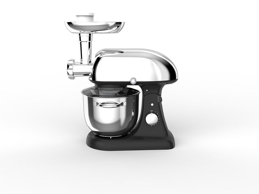 Thumbnail: 5.0L Stand Mixer + Blender + Meat grinder+ Pasta maker