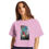 Thumbnail: Women's Cropped Heritage Crewneck T-Shirt | Champion T453W