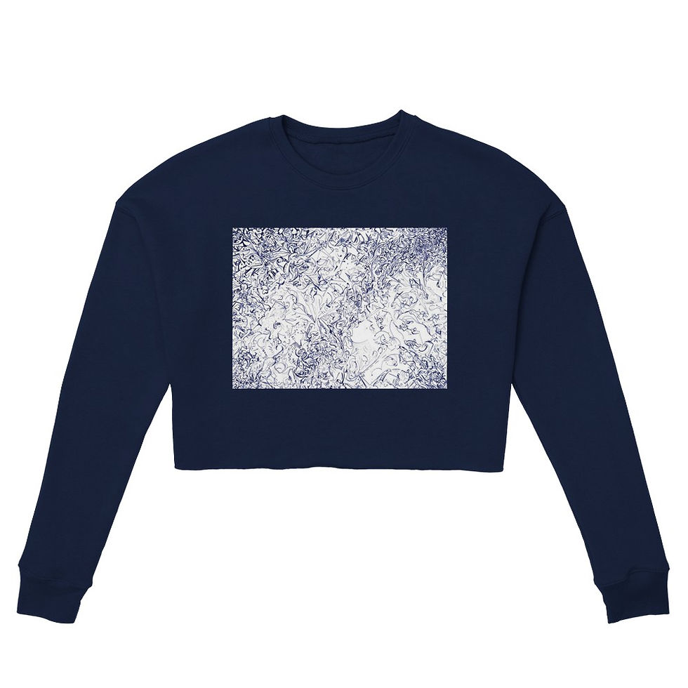 Thumbnail: Women's Cropped Sweatshirt | Bella + Canvas 7503