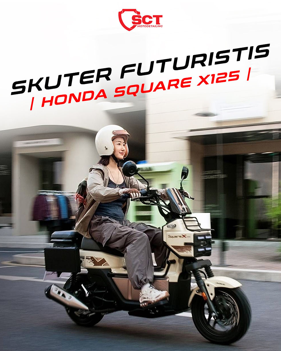 Honda Square X125 Resmi Meluncur: Skuter Unik Bergaya Retro-Futuristis Harga Rp 29 Jutaan