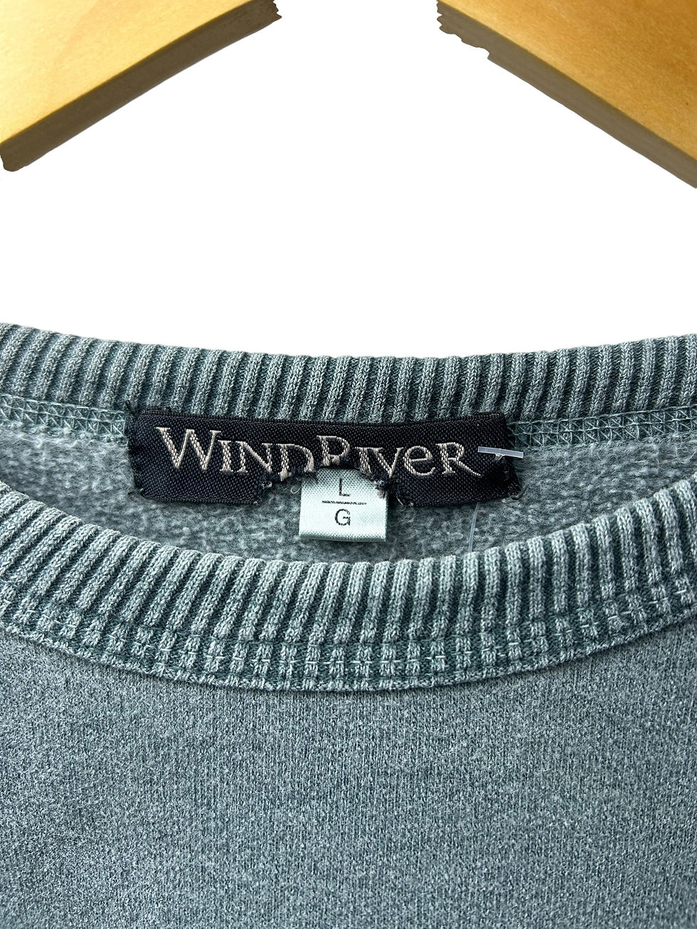 Thumbnail: Wind River Sage Green Crewneck