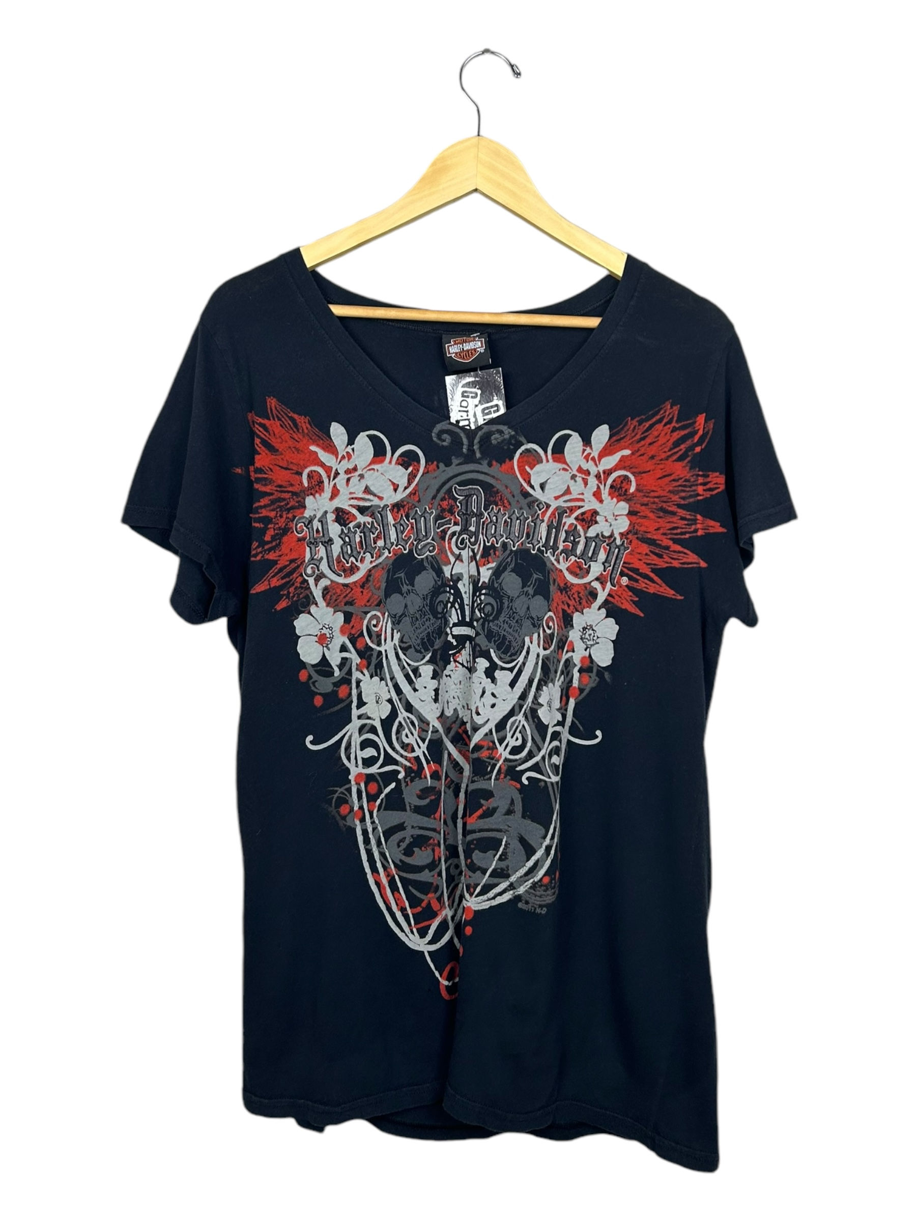 Y2K Harley Davidson Black Tee