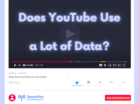 Does YouTube Use a Lot of Data?